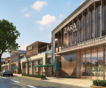 New Chinese Style Commercial Street-ID:260803949