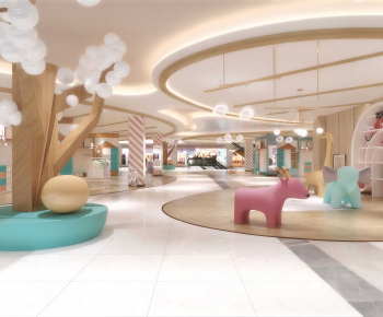 Modern Shopping Mall-ID:634557962