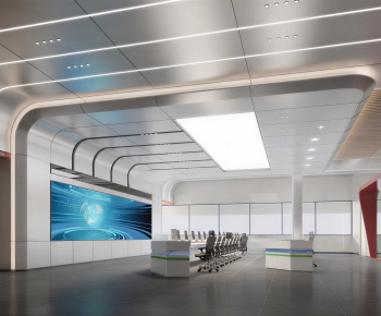 Modern Exhibition Hall-ID:266613012