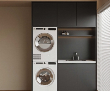 Modern Laundry Cabinet-ID:862910031