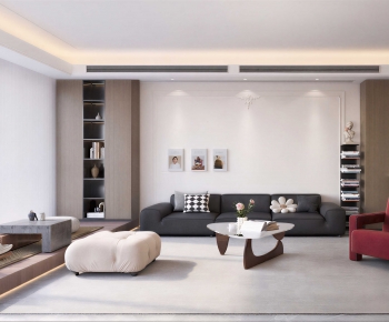 Modern A Living Room-ID:784101966