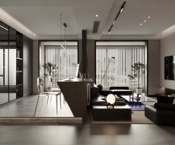 Modern A Living Room-ID:632277974