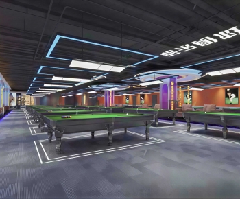 Modern Billiard Room-ID:407000061