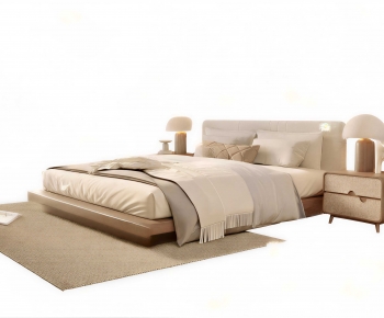 Modern Double Bed-ID:517339942