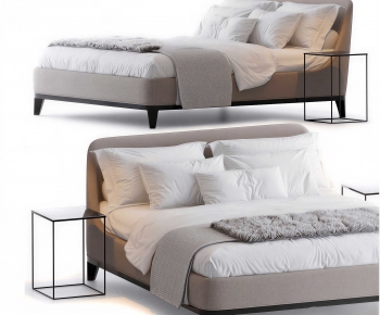 Modern Double Bed-ID:714987042