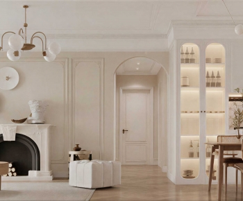 Modern A Living Room-ID:738675128