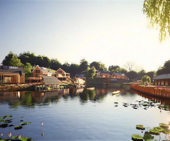 Modern Residential Building-ID:689476978