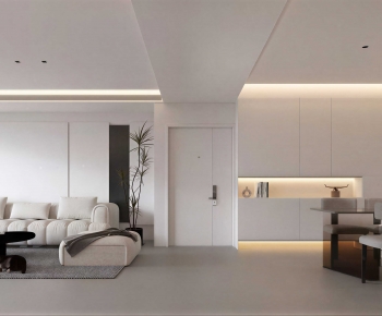 Modern A Living Room-ID:525437128