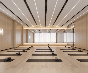 Modern Yoga Room-ID:715970992