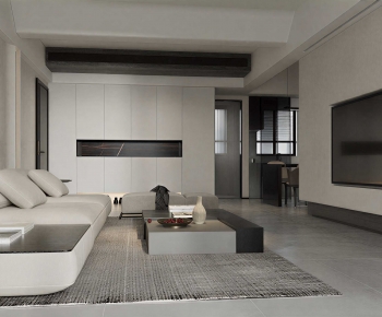 Modern A Living Room-ID:284210925