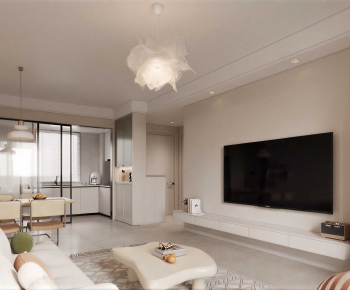 Modern A Living Room-ID:771604063