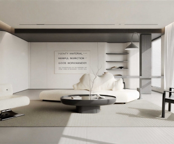 Modern A Living Room-ID:724731923