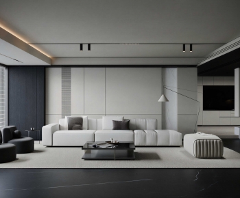 Modern A Living Room-ID:681396967