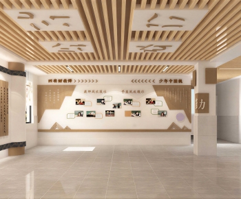 New Chinese Style Exhibition Hall-ID:476126917