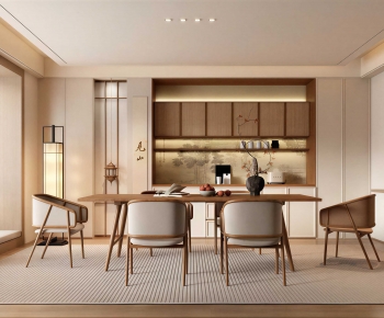 New Chinese Style Dining Room-ID:541578053