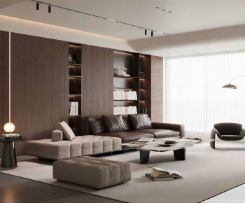 Modern A Living Room-ID:358828073