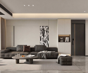 Modern A Living Room-ID:123151063