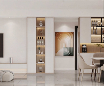 Modern A Living Room-ID:679692033