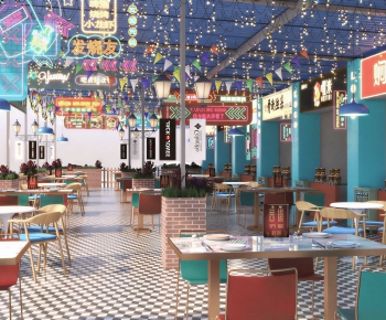 Industrial Style Restaurant-ID:766649264