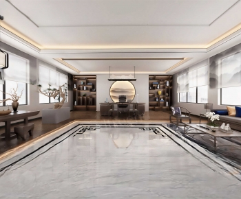 New Chinese Style Manager's Office-ID:332236058