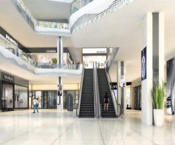 Modern Shopping Mall-ID:988591912