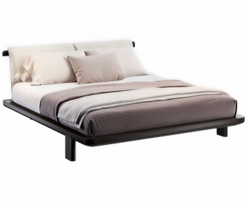 Modern Double Bed-ID:871742965