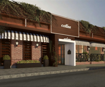 Modern Facade Element-ID:128580095