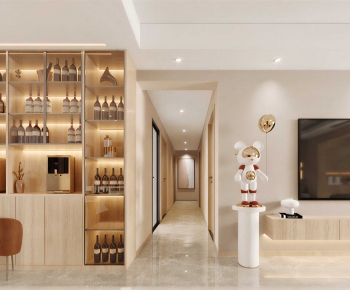 Modern A Living Room-ID:570868025