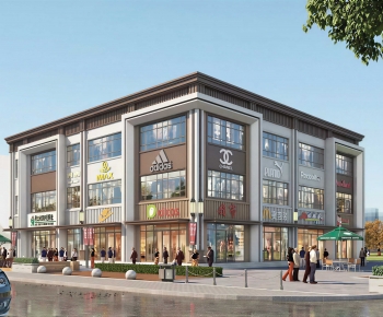 Modern Appearance Of Commercial Building-ID:783373121