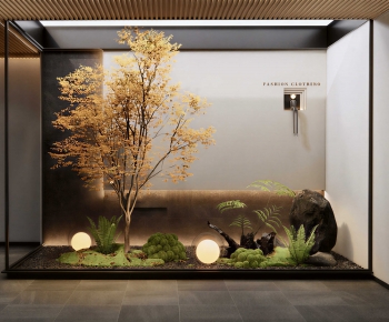 Japanese Style Plant Landscaping-ID:535048962