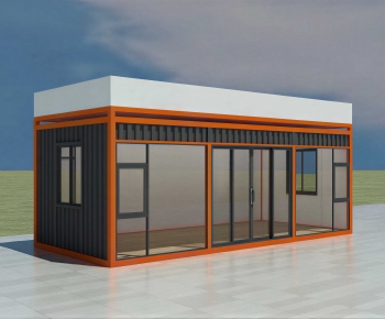 Modern Appearance Of Commercial Building-ID:869896893