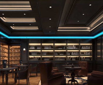 Simple European Style Bar-ID:628757008