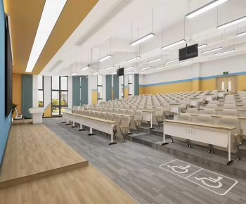 Modern School Classrooms-ID:990900044