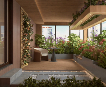 Modern Leisure Balcony-ID:858531004