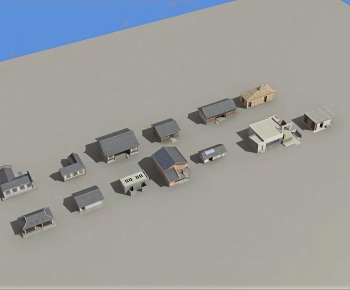 New Chinese Style Residential Building-ID:349358088