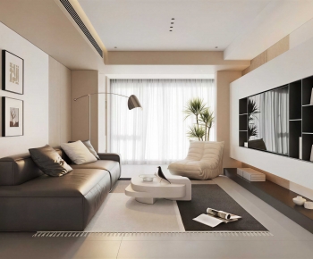 Modern A Living Room-ID:502060894