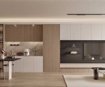 Modern A Living Room-ID:375514985