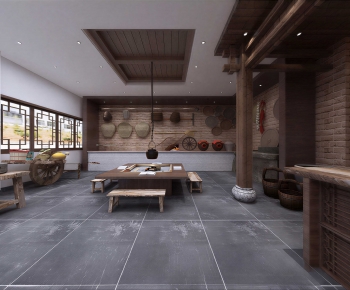 New Chinese Style Exhibition Hall-ID:260793928