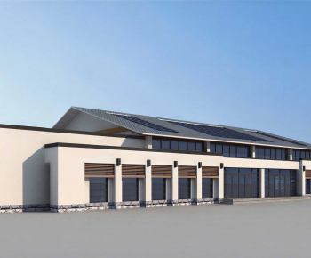 Modern Appearance Of Commercial Building-ID:598253976