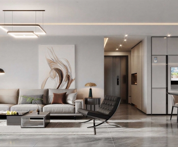 Modern A Living Room-ID:168317085