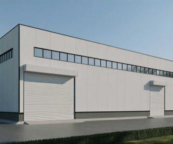 Modern Industrial Building-ID:216475965