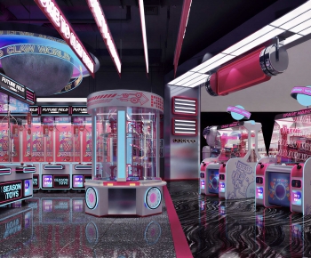 Industrial Style Game Hall-ID:770284892