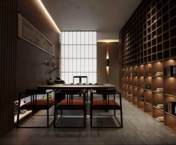 New Chinese Style Tea House-ID:256170997