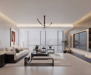 Modern A Living Room-ID:329402921