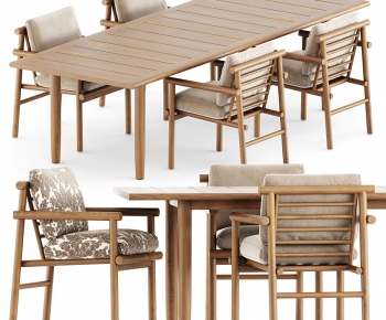 Modern Dining Table And Chairs-ID:942121984