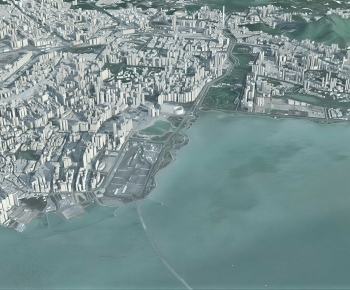 Modern Architectural Bird's-eye View Planning-ID:822948933