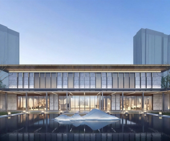 New Chinese Style Appearance Of Commercial Building-ID:898632059