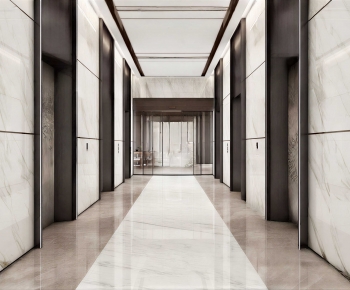 Modern Office Elevator Hall-ID:331609236