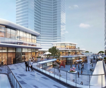 Modern Appearance Of Commercial Building-ID:293039087