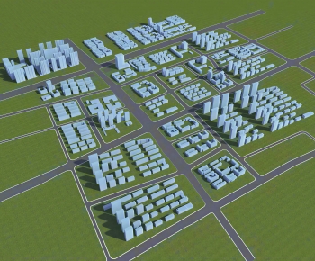 Modern Architectural Bird's-eye View Planning-ID:495353947
